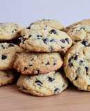 Galletas con gotas de chocolate (probando todas las recetas del planeta) 🤗 American cookies 🇺🇸