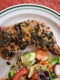 Pollo a la hierbabuena