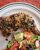 Pollo a la hierbabuena