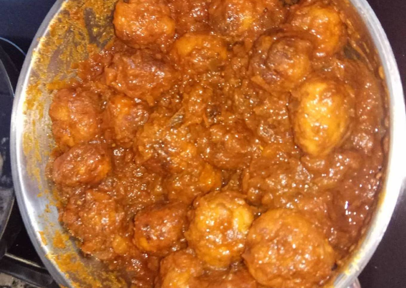 Albóndigas con salsa de tomate