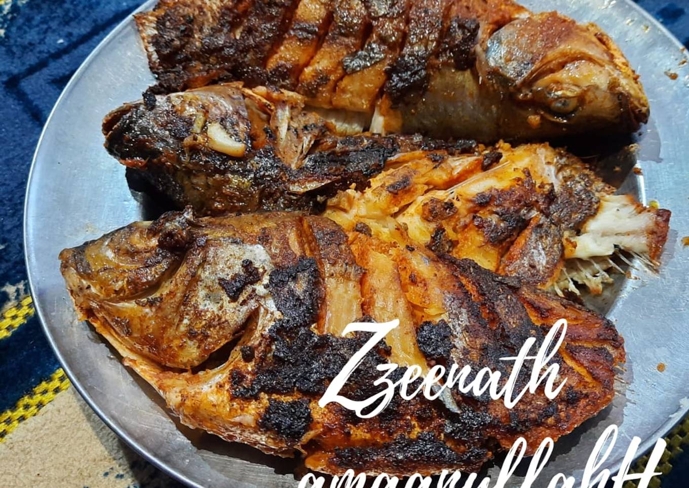 Charcoal Grilled Fish