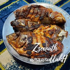 A picture of Charcoal Grilled Fish.