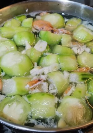 Foto resep Gambas - oyong masak kuah simple tanpa minyak