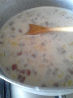 Una foto de Salsa Alfredo sin crema de leche