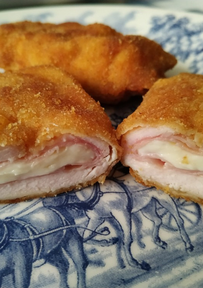 Una foto de Pechugas rellenas