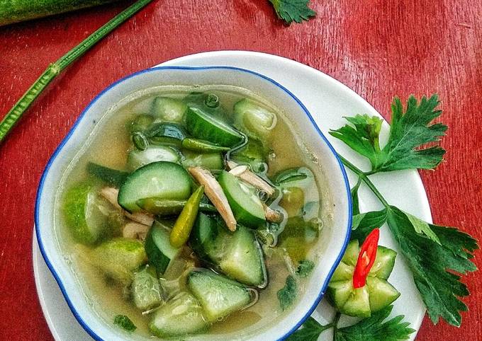 Resep Sup Timun Teri yang Enak Banget