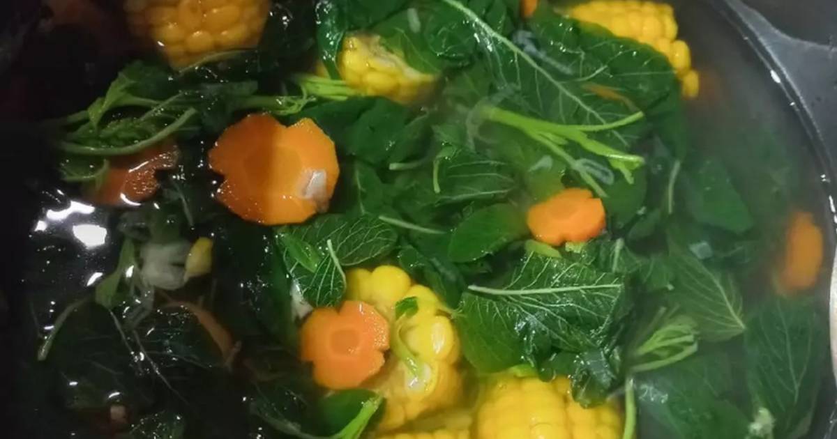 Resep Sayur Bening Bayam Jagung Oleh Dapur Bunda Cookpad