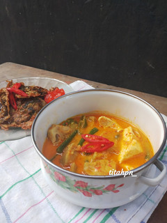 Foto resep Sayur lodeh kluwih tahu