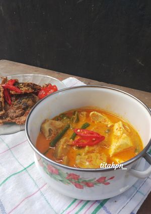 Foto resep Sayur lodeh kluwih tahu