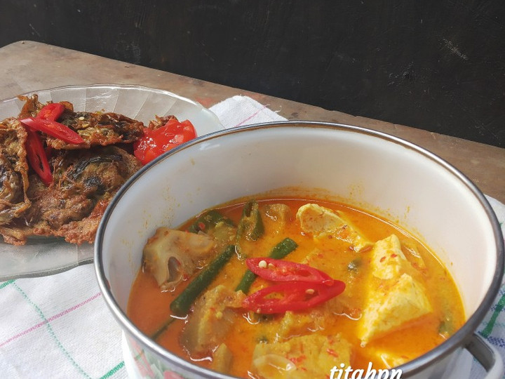 Bagaimana Membuat Sayur lodeh kluwih tahu, Lezat