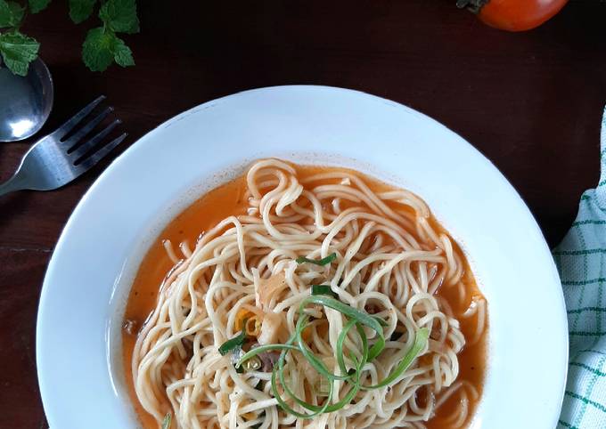 Bolognaise mie soup