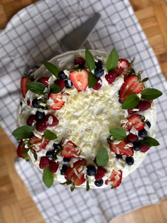 Una foto de Pastel tres leches