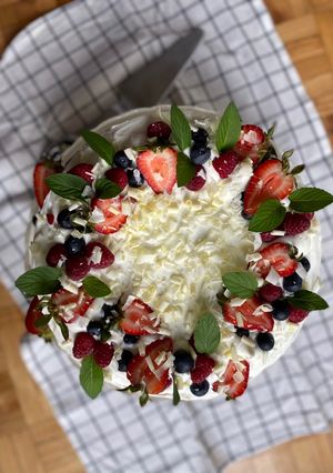 Una foto de Pastel tres leches