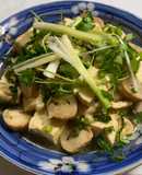 Đậu phụ om nấm rơm