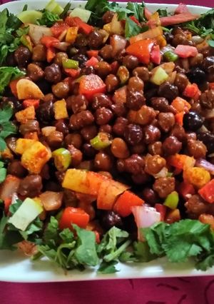 A picture of Chana Masala.