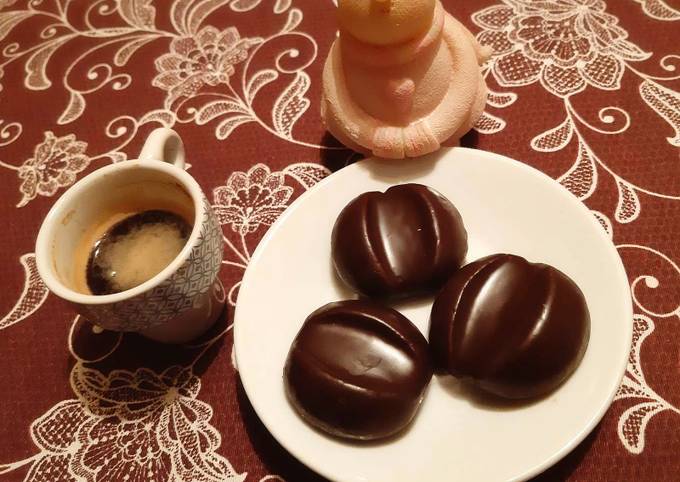 Moelleux café enrobé de chocolat