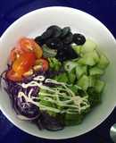 [Giảm cân #D_14] Salad trộn sốt mayonnaise (111calo)