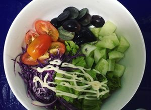 Hình của món [Giảm cân #D_14] Salad trộn sốt mayonnaise (111calo).