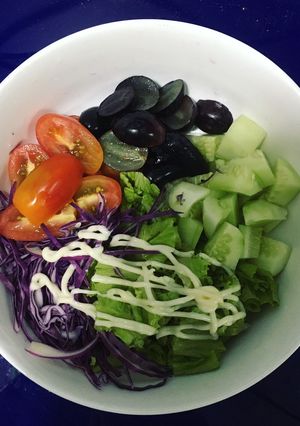 Hình của món [Giảm cân #D_14] Salad trộn sốt mayonnaise (111calo).