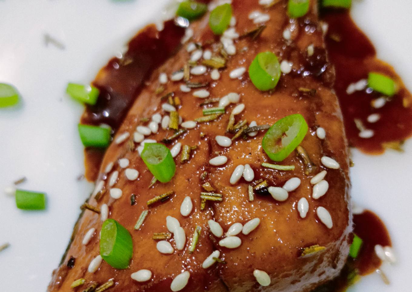 269. Honey Glazed Rosemary Salmon
