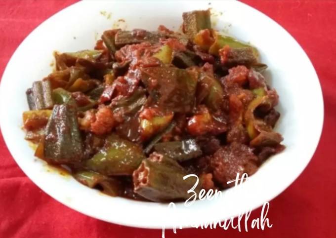 Chilli Bhindi and Gobhi