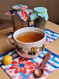 Infusión de tomillo 🍵 con miel y limón 🍯 🐝 🍋