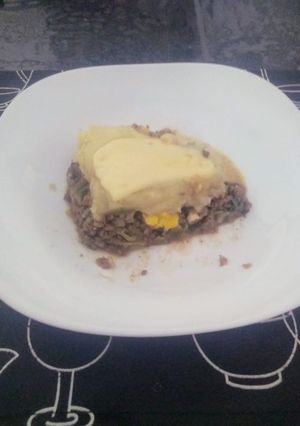 Una foto de Pastel de carne y papas
