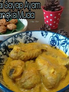 Foto resep Gulai Sayap Ayam Nangka Muda