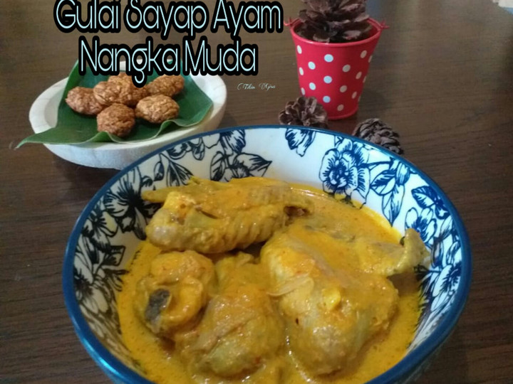 Wajib coba! Bagaimana cara membuat Gulai Sayap Ayam Nangka Muda  istimewa