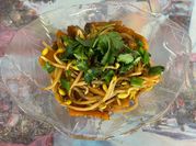 A picture of stir fried veggies