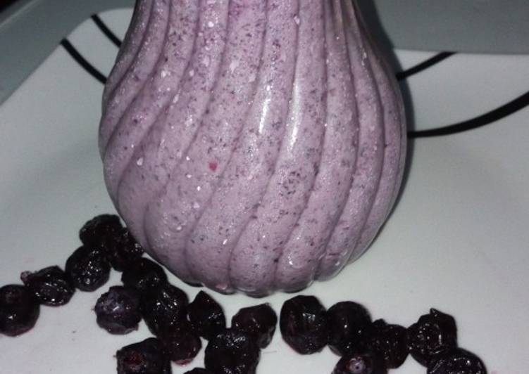 Step-by-Step Guide to Prepare Super Quick Homemade Blackcurrant smoothie | This is Recipe So Deilicios You Must Attempt Now !!