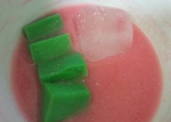 Resep Baru Es hunkwe santan cocopandan Ala Restoran