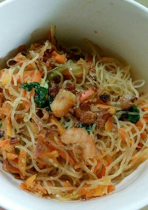 Foto resep Bihun goreng udang