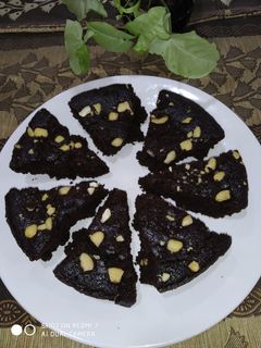 এগলেস ব্রাউনি(Eggless brownie recipe in Bengali) রেসিপির প্রধান ছবি