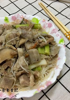 大甲芋頭米粉湯 的食譜成品照片