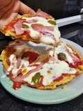 Pizza low carb sin harinas