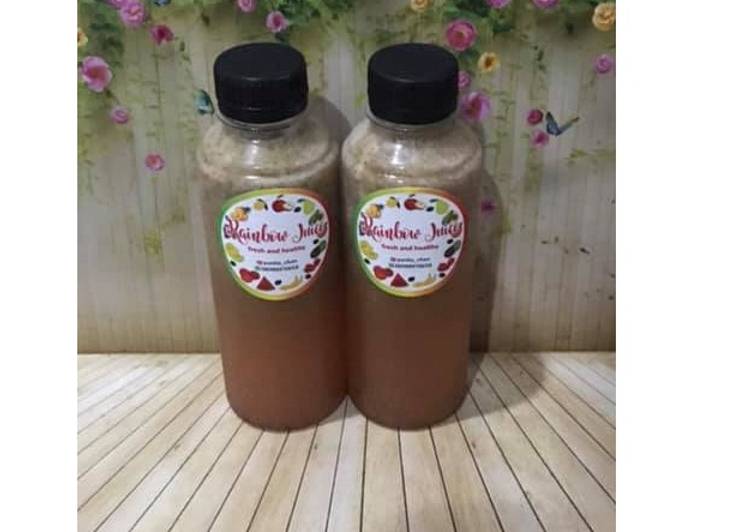 Langkah Mudah untuk Menyiapkan Diet Juice Kiwi Apple Strawberry Orange Mint, Menggugah Selera