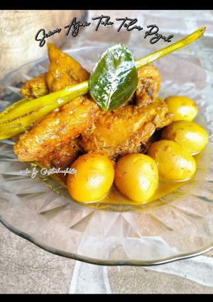 Foto resep Semur Ayam Tahu Telur Puyuh