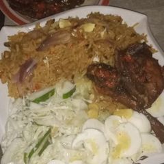 A picture of Joulop din shinkafa da wake.