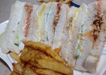 How to Recipe Delicious Club sandwich