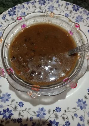 A picture of Dal makhni.