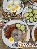Nasi Lemuni Sambal Sotong Kembang