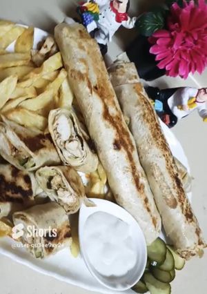 صورة لوصفة شاورما دجاج