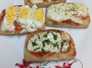 Una foto de Bruschetta express