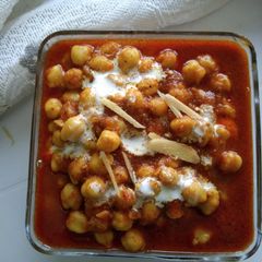 A picture of Punjabi chole.