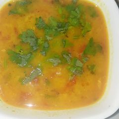 A picture of Yellow dal.