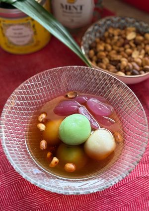 Wedang Ronde Bunga Resep Wedang Ronde oleh nania - Cookpad
