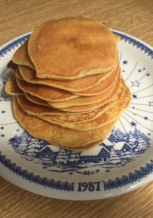 Una foto de Tortitas de yogur