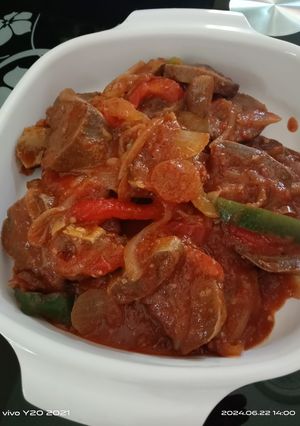 Foto resep Lidah Sapi Asam Manis Ala Mami