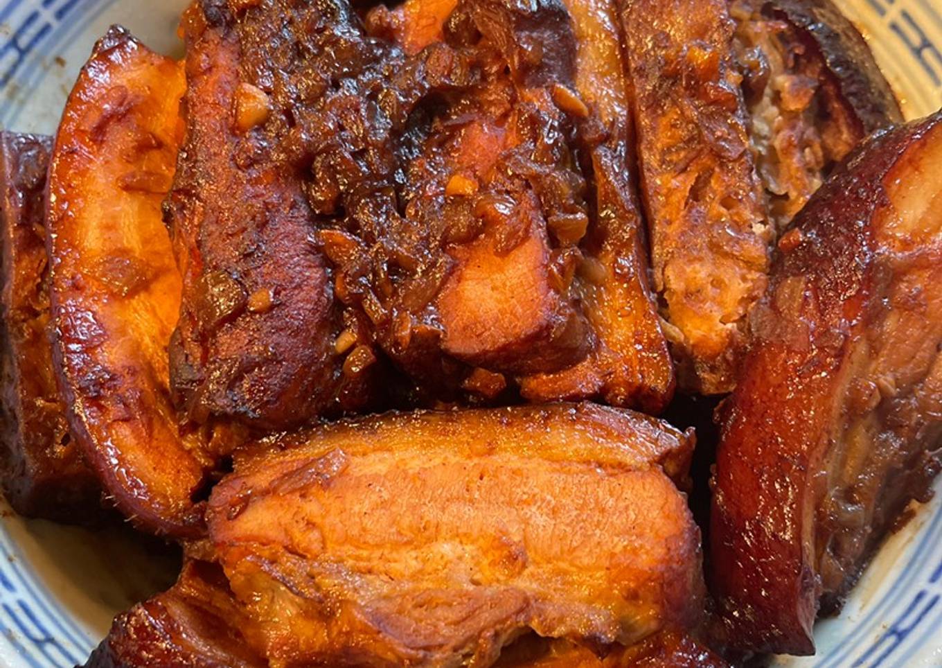 Steam Pork Belly Yam